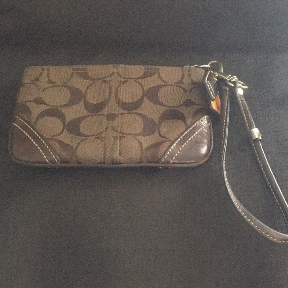 Coach wristlet